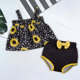Maxbell Kids Summer Outfits Set Comfortable for Holiday Outfits Weddings Family Days 18 to 24 Months