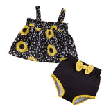 Maxbell Kids Summer Outfits Set Comfortable for Holiday Outfits Weddings Family Days 18 to 24 Months