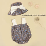 Maxbell Girls Romper Cotton Summer Cute Coverall for Birthday Photograph Props Party 1 to 3 months