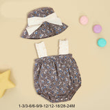 Maxbell Girls Romper Cotton Summer Cute Coverall for Birthday Photograph Props Party 1 to 3 months