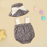 Maxbell Girls Romper Cotton Summer Cute Coverall for Birthday Photograph Props Party 1 to 3 months