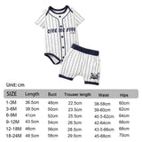 Maxbell Baby Summer Clothing Set Newborn Outfit for Family Days Play Wear Photograph 1 to 3 Months