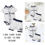 Maxbell Baby Summer Clothing Set Newborn Outfit for Family Days Play Wear Photograph 1 to 3 Months