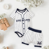 Maxbell Baby Summer Clothing Set Newborn Outfit for Family Days Play Wear Photograph 3 to 6 Months