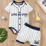 Maxbell Baby Summer Clothing Set Newborn Outfit for Family Days Play Wear Photograph 18 to 24 Months