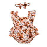 Maxbell Girls Romper Breathable Infant Jumpsuit for Birthday Photograph Props Casual 12 to 18 months