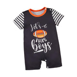 Maxbell Short Sleeve Jumpsuit Climb Clothing Boys Girls Outfit Baby Clothing 1 to 3 months