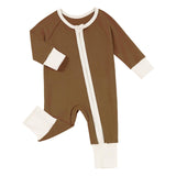 Maxbell Baby Long Sleeve Romper Bodysuit for Baptism Thanksgiving Day Birthday Party 6 to 9 Month