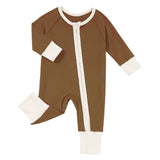 Maxbell Baby Long Sleeve Romper Bodysuit for Baptism Thanksgiving Day Birthday Party 6 to 9 Month