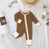 Maxbell Baby Long Sleeve Romper Bodysuit for Baptism Thanksgiving Day Birthday Party 9 to 12 Months