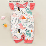 Maxbell Newborn Cartoon Pyjama Playsuit Outfits Clothes for Halloween Holiday Casual 1 to 3 Months