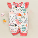 Maxbell Newborn Cartoon Pyjama Playsuit Outfits Clothes for Halloween Holiday Casual 1 to 3 Months