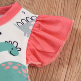 Maxbell Newborn Cartoon Pyjama Playsuit Outfits Clothes for Halloween Holiday Casual 3 to 6 Months