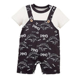 Maxbell Baby Short Sleeve Rompers Summer Crawl Coveralls for Holiday Daily Wear 1 to 3 Month