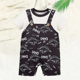 Maxbell Baby Short Sleeve Rompers Summer Crawl Coveralls for Holiday Daily Wear 1 to 3 Month