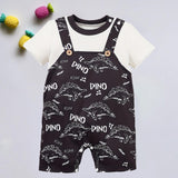 Maxbell Baby Short Sleeve Rompers Summer Crawl Coveralls for Holiday Daily Wear 1 to 3 Month