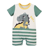 Maxbell Newborn Cartoon Pyjama Playsuit Clothes for Baptism Birthday Party Sleepwear 1 to 3 Months