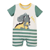 Maxbell Newborn Cartoon Pyjama Playsuit Clothes for Baptism Birthday Party Sleepwear 3 to 6 Months