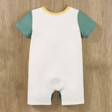 Maxbell Newborn Cartoon Pyjama Playsuit Clothes for Baptism Birthday Party Sleepwear 12 to 18 Months