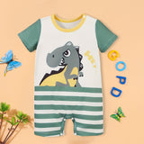 Maxbell Newborn Cartoon Pyjama Playsuit Clothes for Baptism Birthday Party Sleepwear 18 to 24 Months