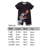 Maxbell Newborn Infant Baby Summer Short Sleeve Rompers Photo Outfits for Home Party 3 to 6 months