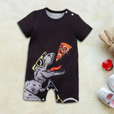 Maxbell Newborn Infant Baby Summer Short Sleeve Rompers Photo Outfits for Home Party 9 to 12 months