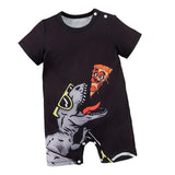 Maxbell Newborn Infant Baby Summer Short Sleeve Rompers Photo Outfits for Home Party 12 to 18 months