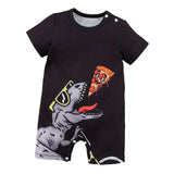 Maxbell Newborn Infant Baby Summer Short Sleeve Rompers Photo Outfits for Home Party 18 to 24 months