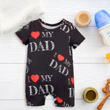 Maxbell Newborn Bodysuit Round Neck Baby Romper for Photograph Props Playwear Casual 9 to 12 months