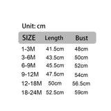 Maxbell Newborn Bodysuit Round Neck Baby Romper for Photograph Props Playwear Casual 18 to 24 months