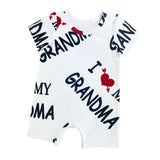 Maxbell Newborn Cartoon Pyjama Playsuit Breathable for Outdoor Holiday Wedding Party 1 to 3 Month