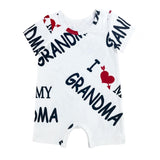 Maxbell Newborn Cartoon Pyjama Playsuit Breathable for Outdoor Holiday Wedding Party 3 to 6 Months