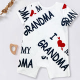 Maxbell Newborn Cartoon Pyjama Playsuit Breathable for Outdoor Holiday Wedding Party 9 to 12 Months