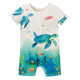 Maxbell Baby Clothing Jumpsuit Climb Clothing Newborn Fashion Home Short Sleeve 6 to 9 month