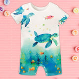 Maxbell Baby Clothing Jumpsuit Climb Clothing Newborn Fashion Home Short Sleeve 6 to 9 month