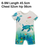 Maxbell Baby Clothing Jumpsuit Climb Clothing Newborn Fashion Home Short Sleeve 6 to 9 month