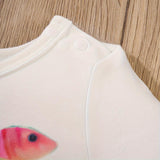 Maxbell Baby Clothing Jumpsuit Climb Clothing Newborn Fashion Home Short Sleeve 9 to 12 month