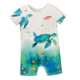 Maxbell Baby Clothing Jumpsuit Climb Clothing Newborn Fashion Home Short Sleeve 18 to 24 month