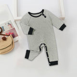 Maxbell Baby Long Sleeve Romper Bodysuit for Baptism Thanksgiving Day Birthday Party 6 to 9 Month