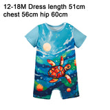 Maxbell Newborn Bodysuit Lovely Baby Romper for Photograph Props Birthday Daily Wear 18 to 24 months