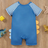 Maxbell Baby Short Sleeve Rompers Crawl Coveralls for Photography Props Home Holiday 9  to 12 Month