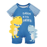 Maxbell Baby Short Sleeve Rompers Crawl Coveralls for Photography Props Home Holiday 18  to 24 Month