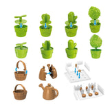 Maxbell Pet Backpack Toy Suitcase Pet House Carrier Toy for Party Birthday Gathering Pink