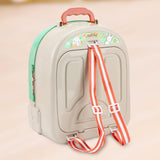 Maxbell Pet Backpack Toy Suitcase Pet House Carrier Toy for Party Birthday Gathering green
