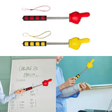 Maxbell 2 Piece Telescopic Teacher Pointer Extendable for Meeting Presentation