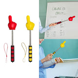Maxbell 2 Piece Telescopic Teacher Pointer Extendable for Meeting Presentation