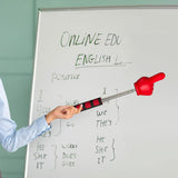 Maxbell 3xTelescopic Teachers Pointer Extendable for Meeting Kindergarten Presentation Red