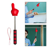 Maxbell 3xTelescopic Teachers Pointer Extendable for Meeting Kindergarten Presentation Red