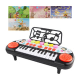 Maxbell Electronic Keyboard Multi Function Teaching for Kids Electric Keyboard Piano red