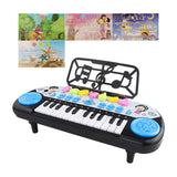 Maxbell Electronic Keyboard Multi Function Teaching for Kids Electric Keyboard Piano blue